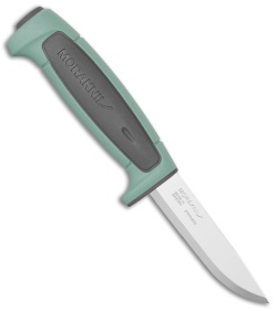 Morakniv Basic 511 Fixed Blade Knife Gray/Teal (3.5" Satin)