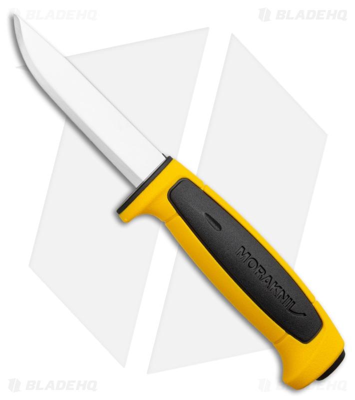 Morakniv Basic 546 Fixed Blade Knife Yellow (3.625" Satin) 