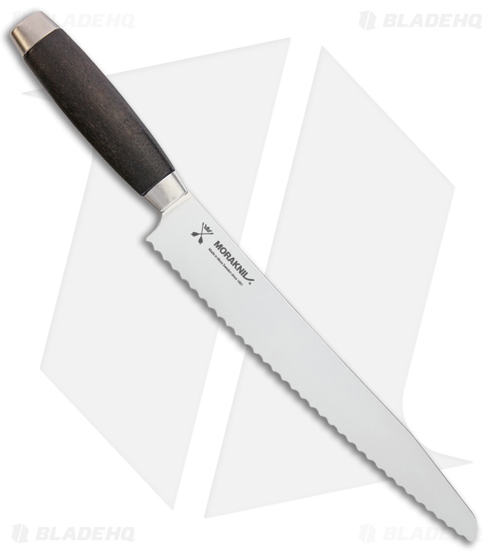 Mora Classic 10" Bread Knife Black Birch 1891 Blade HQ