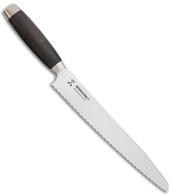 Mora Classic 10" Bread Kitchen Knife Black Birch Wood 1891 