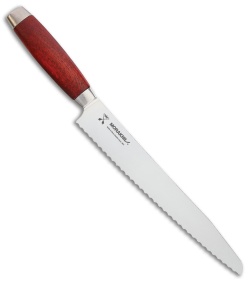 Mora Classic 10" Bread Kitchen Knife Red Birch Wood 1891 