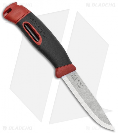 Morakniv Companion Spark Red w/ Fire Starter (4" Satin) 
