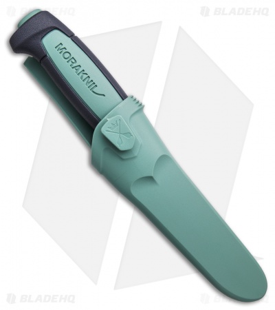 Morakniv Basic 511 Fixed Blade Knife Gray/Teal Plastic (3.5" Satin)