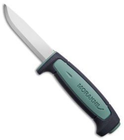 Morakniv Basic 511 Fixed Blade Knife Gray/Teal Plastic (3.5" Satin)