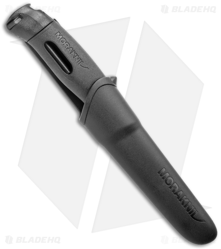 Morakniv Companion Spark Black  w/ Fire Starter (4" Satin) 