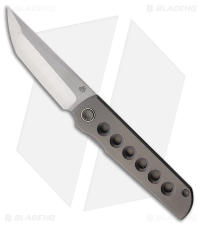 North Mountain Blade Kick Stop Chop Knife Hole Titanium