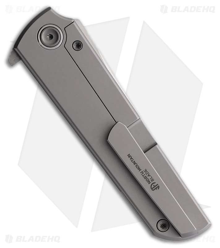 North Mountain Blade Kick Stop Chop Knife Frag Titanium