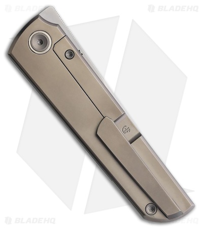 North Mountain Blade Chop Classic Frame Lock Knife Ti + Groove (3.1" Satin)