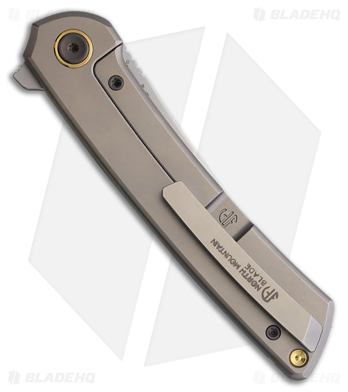 North Mountain Blade Zero Knife Hole Titanium