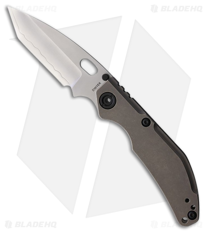 North Mountain Blade BBNM Tanto Frame Lock Knife Titanium (3.5" Satin)