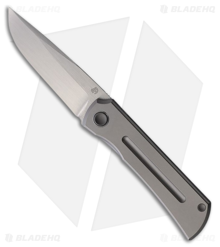 North Mountain Blade Sun Knife Titanium Machined Stripe