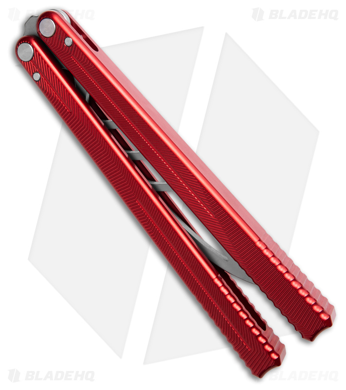 Nabalis Hydra Butterfly Knife Trainer Red (BB) - Blade HQ