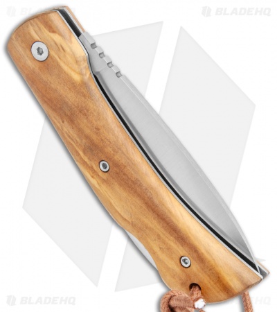 Nieto Campana Pocket Lockback Knife Olive Wood (3.25" Satin)