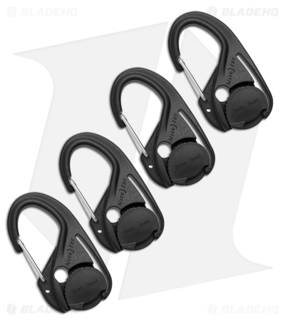 Nite Ize CamJam Cord Tighteners 4 Pack - Black Polymer