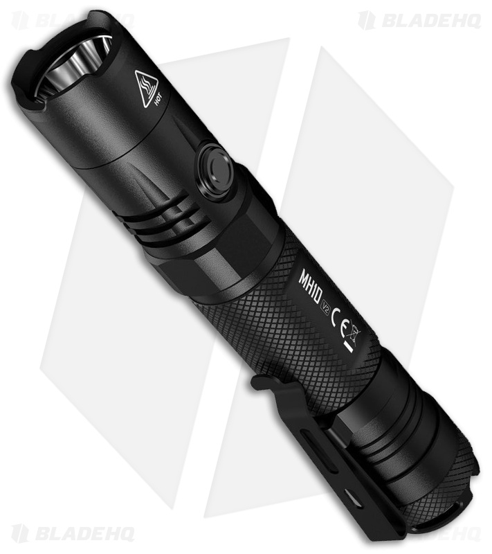 Nitecore MH10 V2 Multitask Hybrid Flashlight Black Aluminum (5.79" Length)