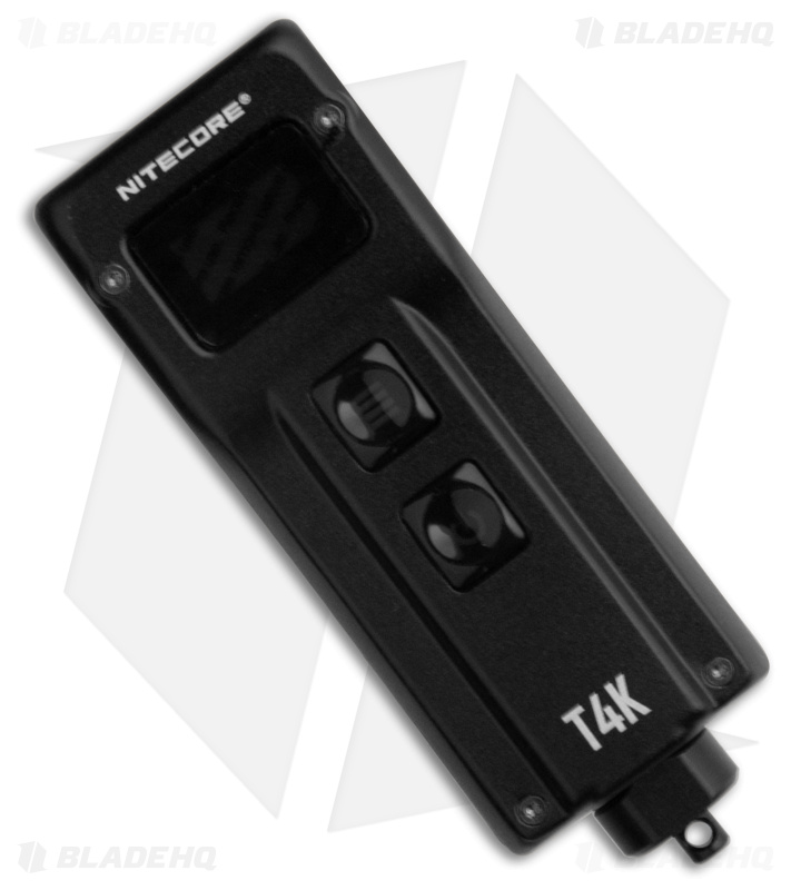 Nitecore T4K Quad-Core Keychain Light Black Polymer (4000 Lumens)