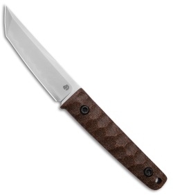 North Mountain Blade Chop Mini Fixed Blade Micarta (3.50" Stonewash)
