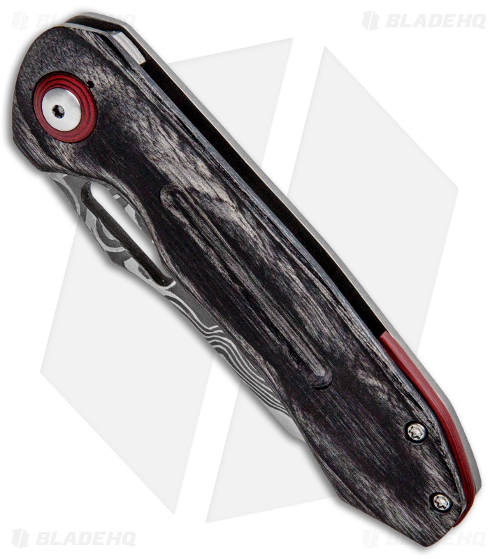 Nova Blades Custom Shocker Knife Carbo Quartz + XHP Core