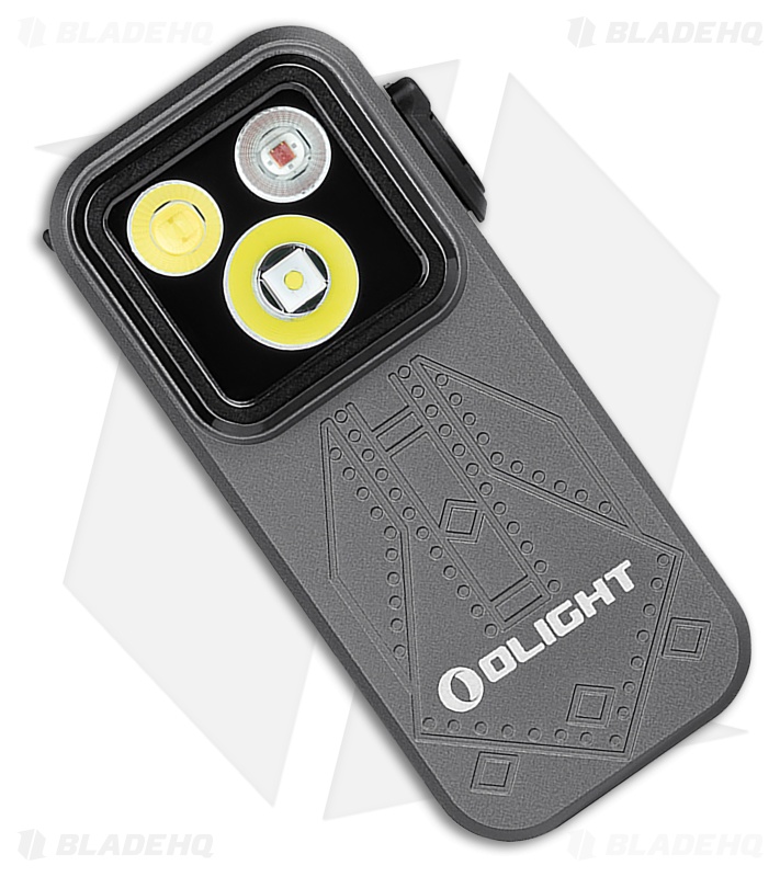 Olight Oclip White + Red LED Clip Light Phantom Squadron Aluminum (300 Lumens)
