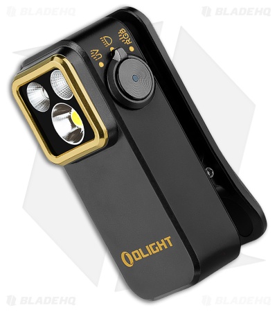 Olight Oclip Pro S Clip Light Black Aluminum (500 Lumens)