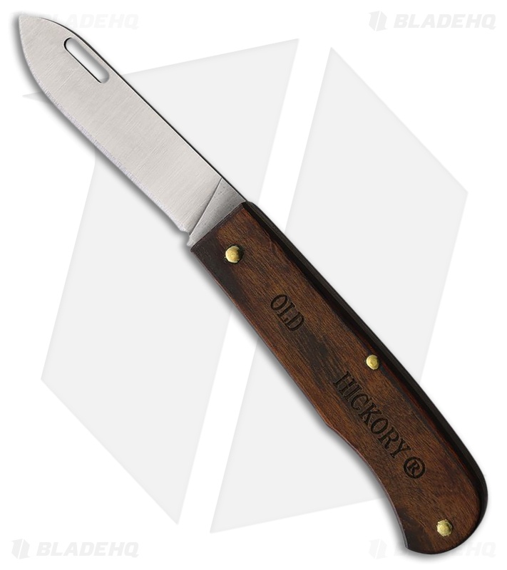 Ontario OH-O Old Hickory Outdoor Folder Brown Wood (2.75" Satin)*DISCOUNT*