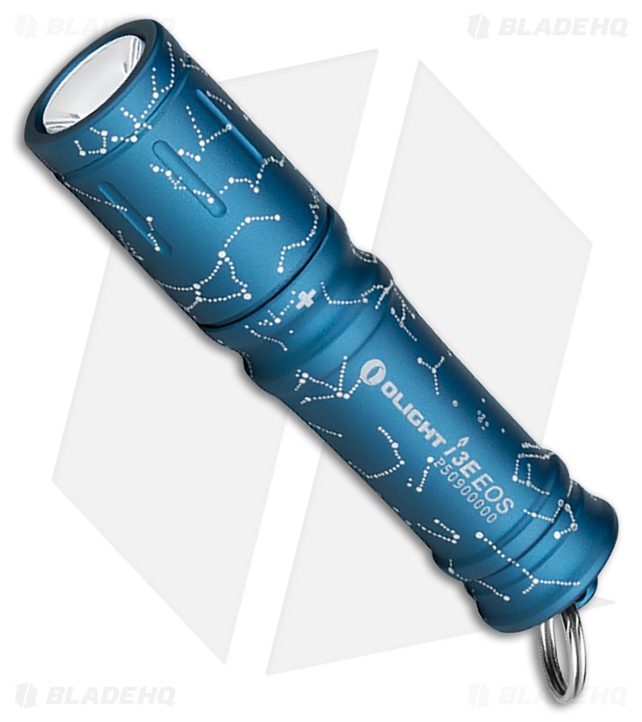 Olight i3E EOS Mono-Output Flashlight Astral Cobalt (90 Lumens)