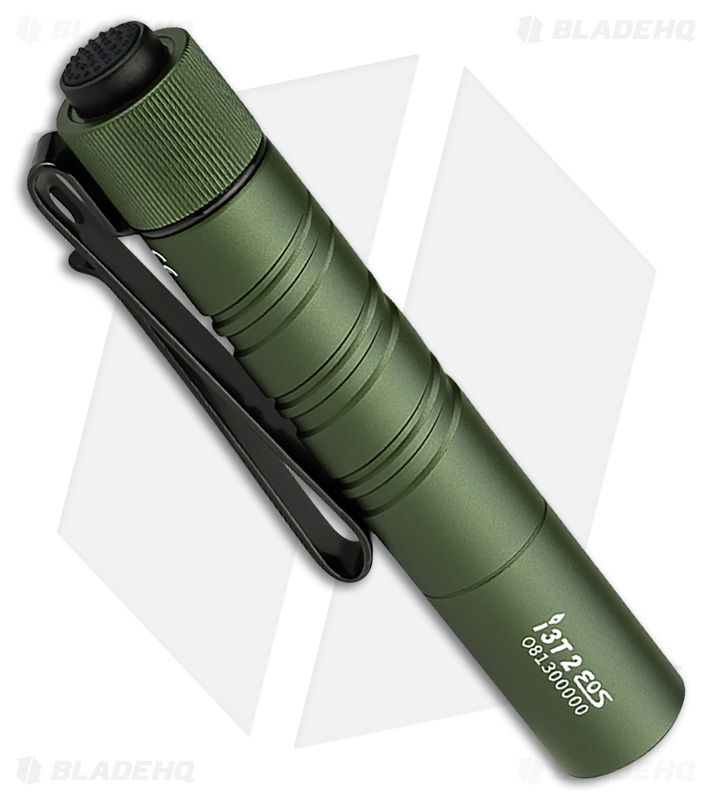 Olight I3T 2 EOS OD Green Slim EDC Flashlight - Blade HQ