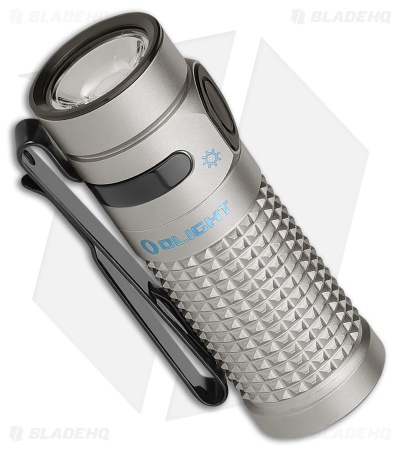 Olight Baton 4 Flashlight Premium Ti - Blade HQ