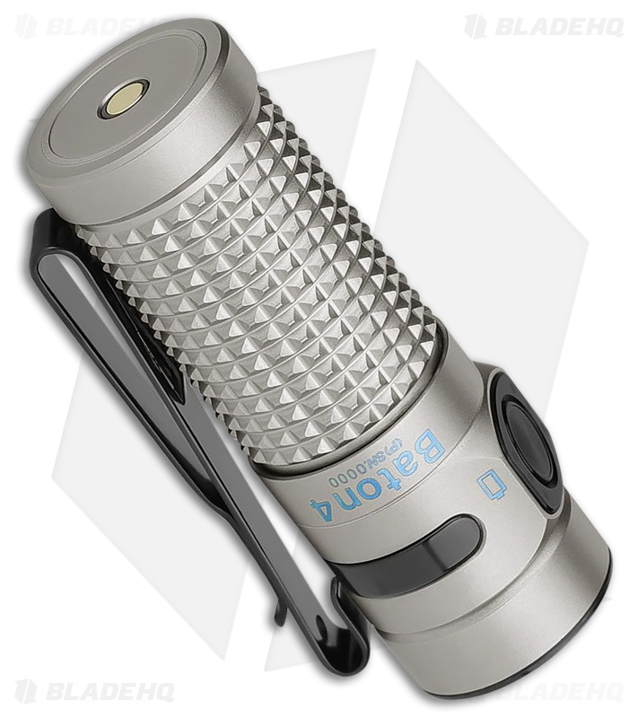 Olight Baton 4 Flashlight Premium Ti - Blade HQ