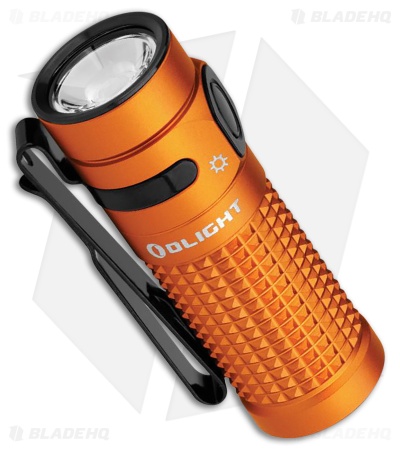 Olight Baton 4 Rechargeable EDC Flashlight Orange 1300 Lumens