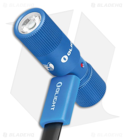 Olight i1R 2 EOS Rechargeable LED Keychain Flashlight Blue (150 Lumens)