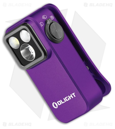 Olight Oclip Pro Clip Light Purple Aluminum (500 Lumens)