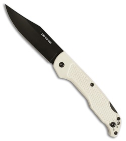 Ontario Camp Plus EDC Lockback White Nylon (3.38" Black)