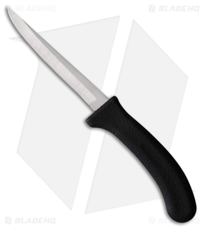 Ontario Poultry Fixed Blade Knife Black Plastic (5.00" Satin)