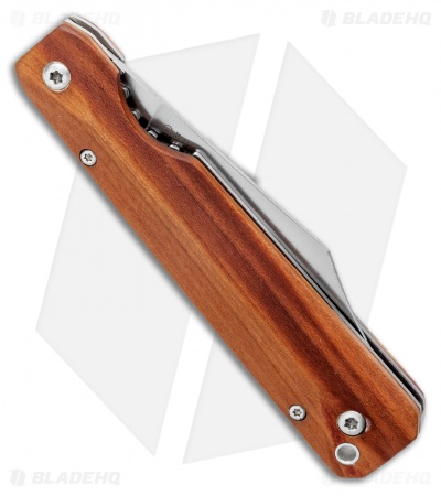 OTTER-Messer Rhino Linerlock Knife Plum Wood (3.75" Satin) 