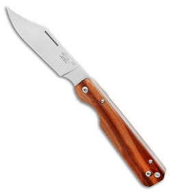 OTTER-Messer Rhino Linerlock Knife Plum Wood (3.75" Satin) 