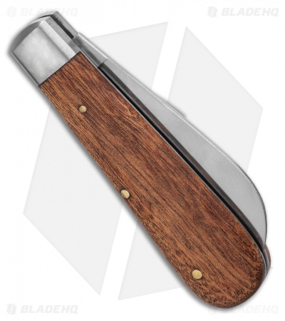 OTTER-Messer Small Anchor Knife Sapeli Wood (2.75" Satin)