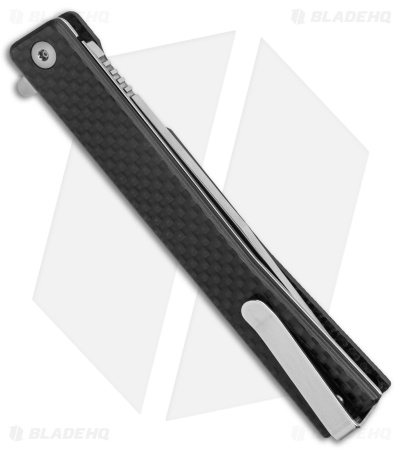 Ocaso Solstice Liner Lock Knife Carbon Fiber (3.5" Satin)