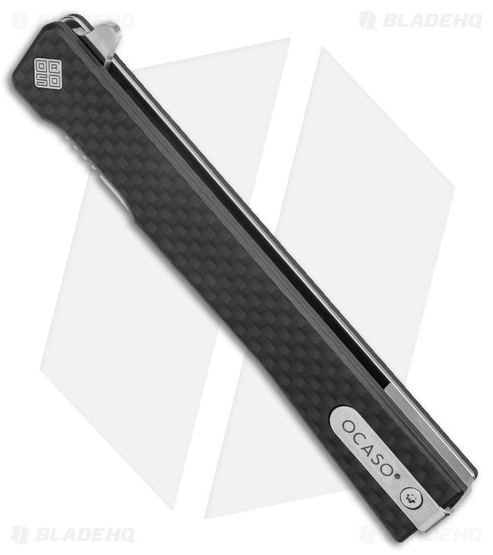 Ocaso Solstice Liner Lock Knife Carbon Fiber (3.5" Satin)