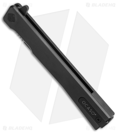 Ocaso Solstice Liner Lock Knife Black Titanium (3.5" Black PVD)