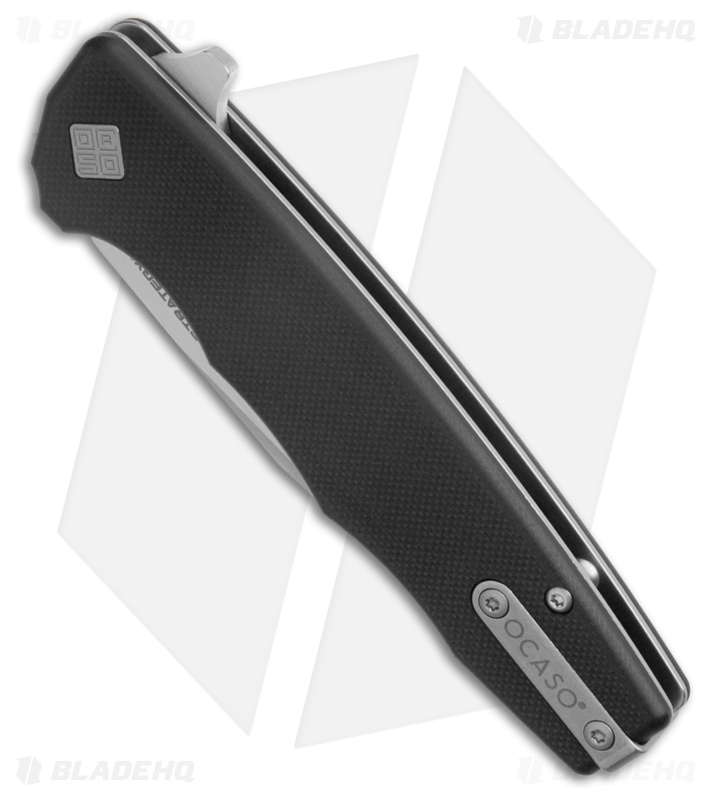 Ocaso Strategy Liner Lock Knife Black G-10 (3.5" Satin) 29BGD