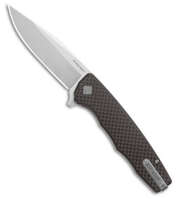 Ocaso Strategy Liner Lock Knife Carbon Fiber (3.5" Satin) 29BCD