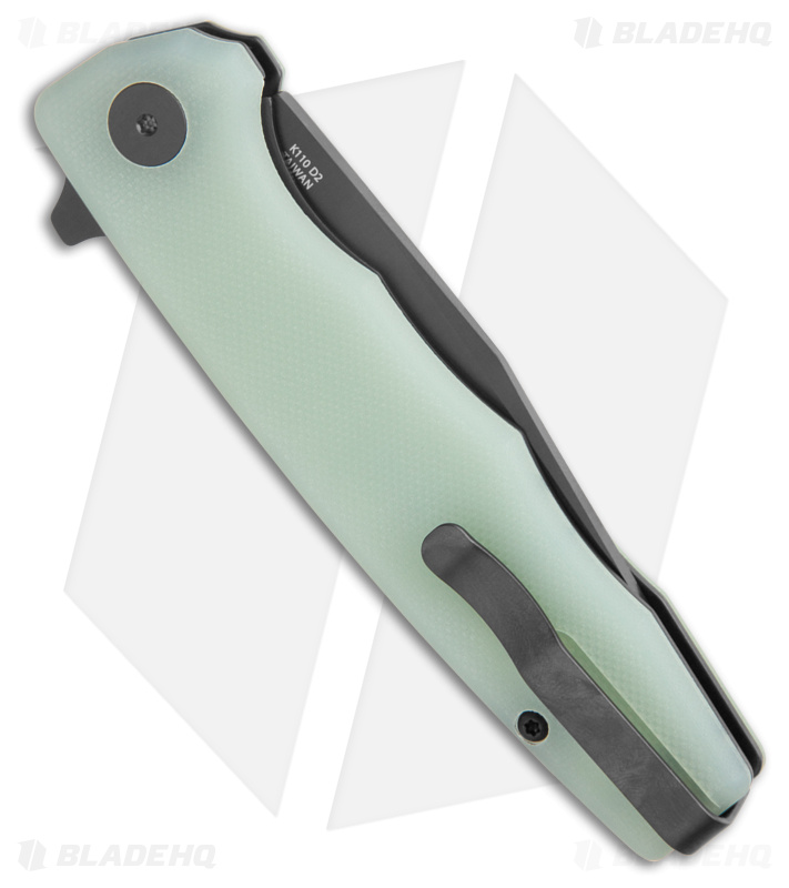 Ocaso Strategy Liner Lock Knife Jade G-10 (3.5" Black) 29JGB