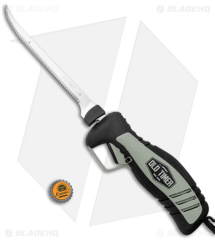 Old Timer Electric Fillet Knife 110V (Two Serrated Blades) Cable