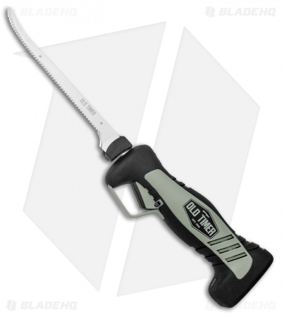 Old Timer Electric Fillet Knife Lithium Ion (Two Serrated Blades) Battery 