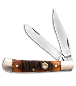 Old Timer Generational Trapper Knife Jigged Bone (2.3" Polish) 94OTG