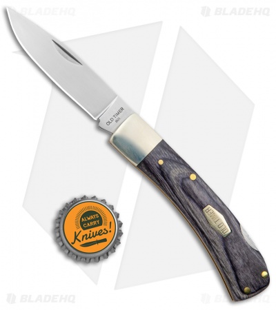 Old Timer Heritage Series Bruin - 50th Anniversary Lockback Knife Wood (2.8" D2)