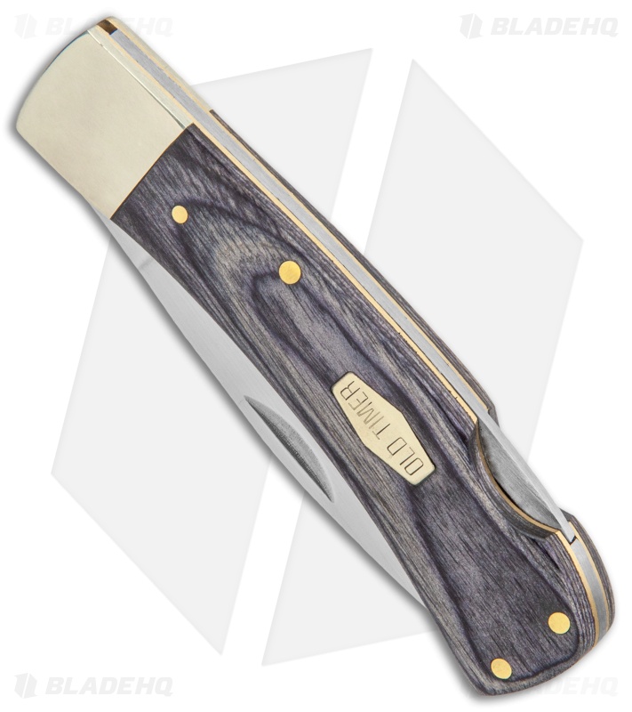 Old Timer Heritage Series Bruin - 50th Anniversary Lockback Knife Wood (2.8" D2)