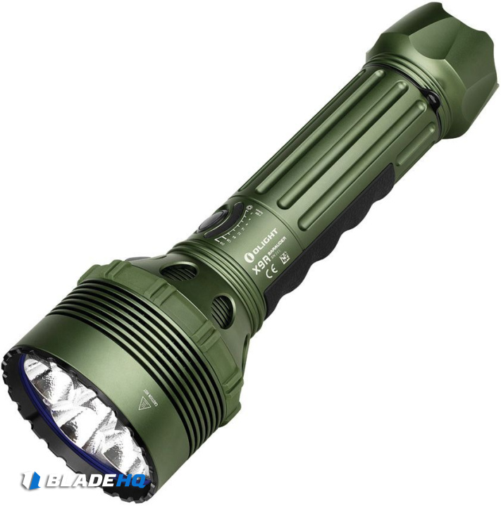 Olight X9R Marauder Flashlight Green (25,000 Lms) - Blade HQ Olight X9R Marauder Flashlight Green (25,000 Lms) - Blade HQ