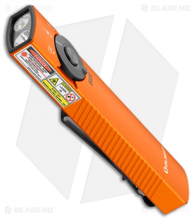 Olight Arkfeld Pro - Orange - Cool White - UV & Green Laser